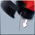 Miniatyrbild 2 av 5: Einhell elektrisk grästrimmer GC-ET 3023 (300 W, klippdiameter 23 cm, trådlängd 6 m)