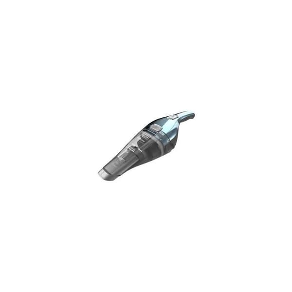 BLACK+DECKER NVC220WBC-QW Sladdlös handdammsugare - 7,2 V - 15,5 Laddningsbas - Metallic Blue Blå, Krom