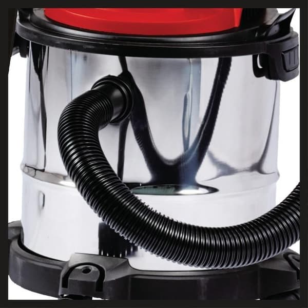 Einhell Dammsugare för vatten och damm TC-VC 1812 S (1250 W, Behållare 12L, Levereras med tillbehör)
