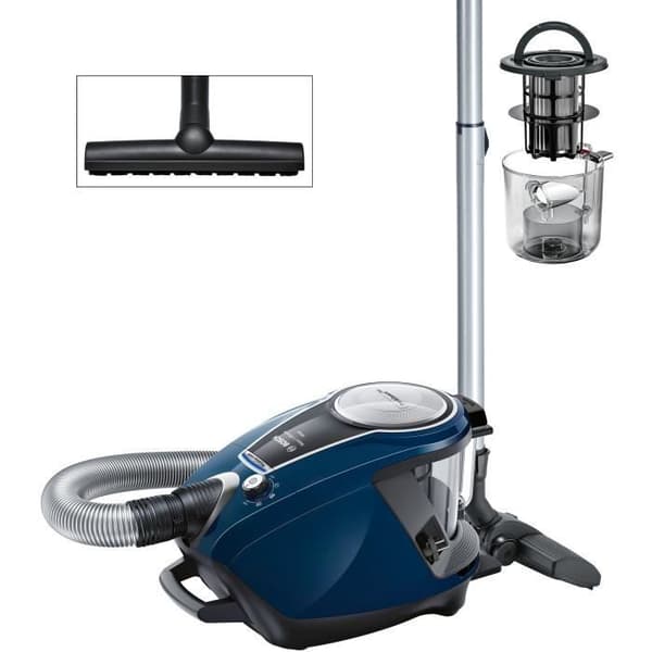 BOSCH Stövsugare utan påse GS70 Relaxx'x - Blå