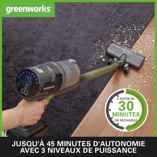 Greenworks tools stickdammsugare - 4700907