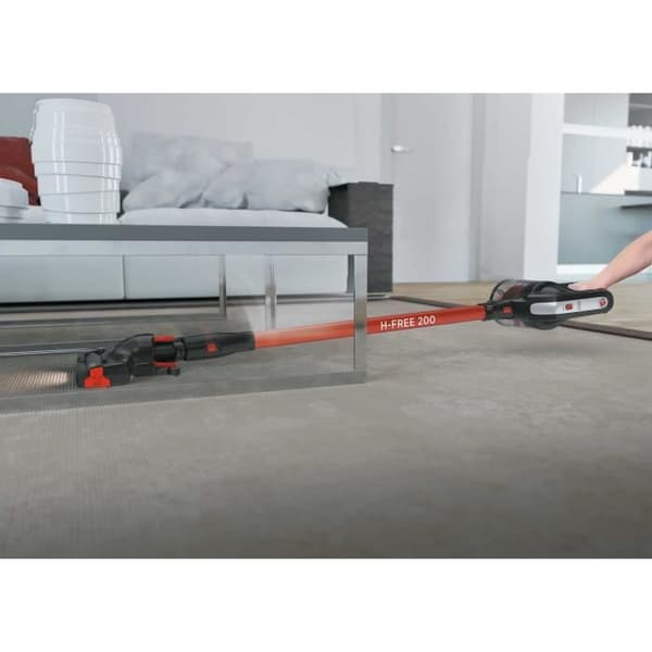 HOOVER HF222AXL Stickdammsugare, Kraftfull 22V, Lång Autonomi 40min, Ultralätt 2,3kg, Elektroborste LED, Park&Go, Kapacitet 1L