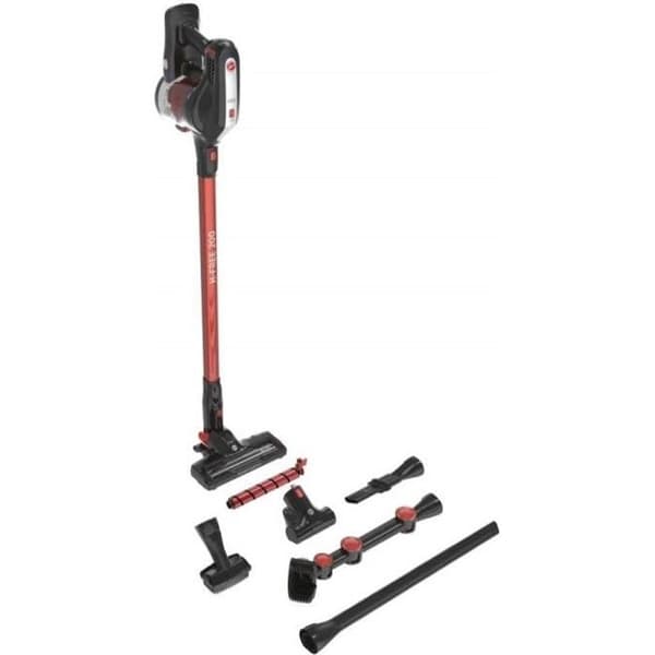 HOOVER HF222AXL Stickdammsugare, Kraftfull 22V, Lång Autonomi 40min, Ultralätt 2,3kg, Elektroborste LED, Park&amp;Go, Kapacitet 1L Svart