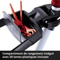 Miniatyrbild 3 av 5: Einhell Trimmerslösning utan sladd GE-CT 18 Li Kit Power X-Change (18V, klippbredd 24 cm, 20 blad) Levereras med 2,0 Ah batteri och laddare