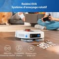Miniatyrbild 3 av 4: ROIDMI Eva Robotdammsugare 3200Pa moppfunktion, med självtvättande och självtorkande station, 3-i-1 smart dammsugare
