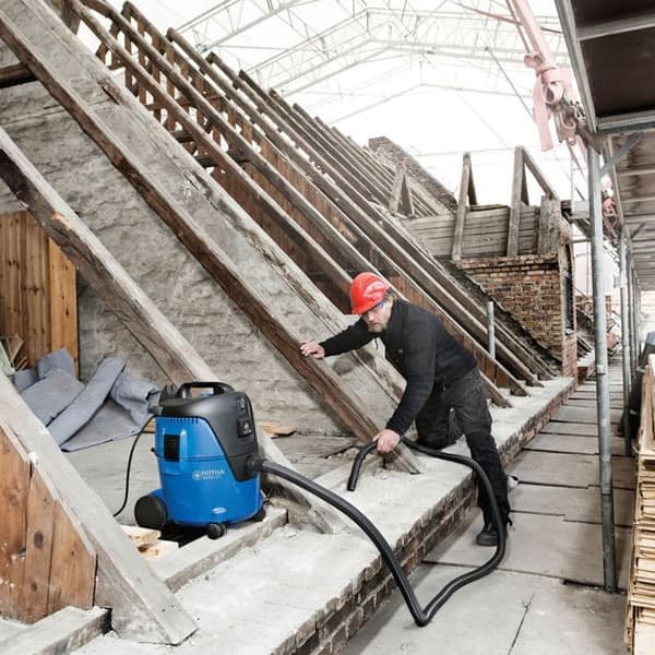 Vatten- och dammdammsugare - AERO - 21-21 PC - Kapacitet 20L - Automatiskt verktygsuttag - Blå