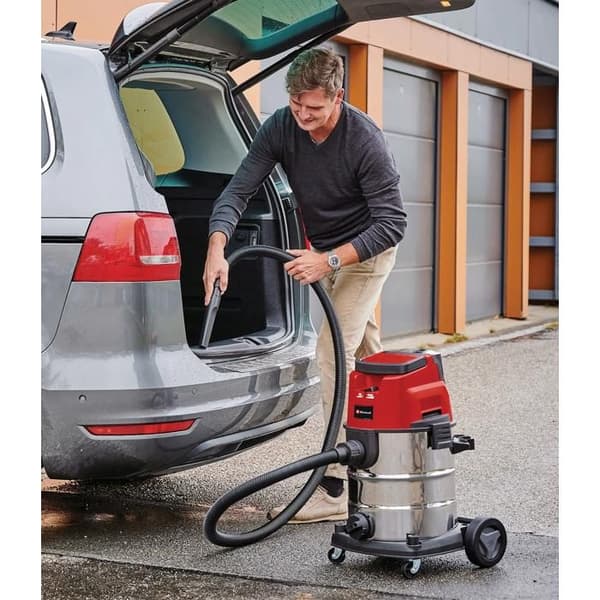 Einhell Dammsugare för vatten och damm utan sladd TE-VC 36/25 Li S Solo Power X-Change (36V, tank 25L) Levereras utan batteri eller laddare