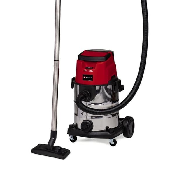 Einhell Dammsugare för vatten och damm utan sladd TE-VC 36/25 Li S Solo Power X-Change (36V, tank 25L) Levereras utan batteri eller laddare