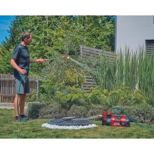 Einhell Trådlös bevattningspump AQUINNA 36/38 F LED Solo Power X-Change (36V) Levereras utan batteri eller laddare