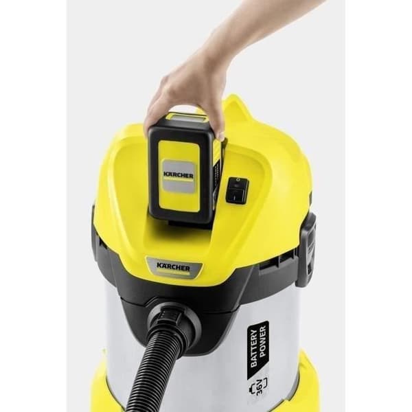 KARCHER WD 3 Premium sladdlös våt- och torrdammsugare - 17L