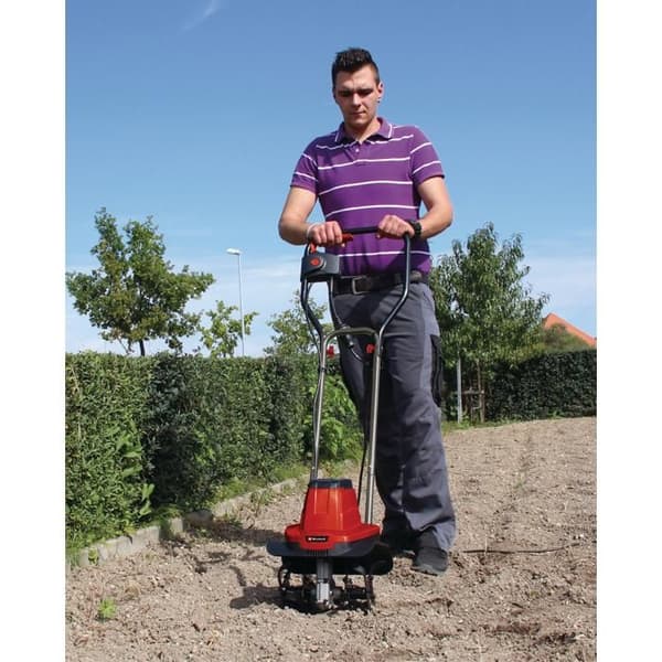 Einhell elektrisk motobineuse GC-RT 7530 (750W, arbetsbredd 30cm, arbetsdjup 20cm, 4 jordfräsar på 22cm)