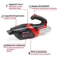 Miniatyrbild 2 av 4: Einhell Handdammsugare utan sladd TE-HV 18/06 Li - Solo Power X-Change (18V, med tillbehör) Levereras utan batteri eller laddare