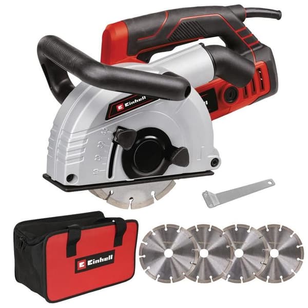 Einhell Fräsare TE-MA 1700 (1700W, bredd upp till 38 mm och djup upp till 40 mm) Levereras i väska + 4 diamantskivor