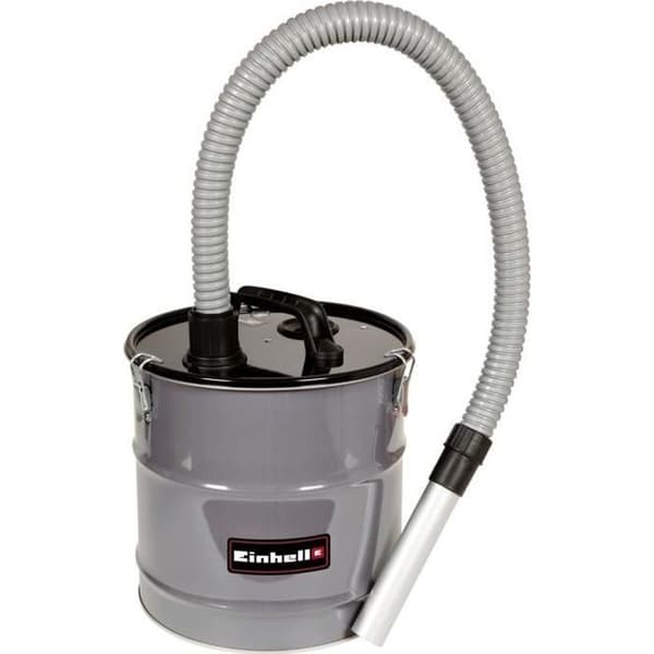 Asktom behållare - EINHELL - AFF 18 - Kapacitet 18 L - 1 m slang - Tvättbart filter
