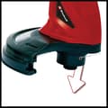 Miniatyrbild 2 av 5: Einhell Elektisk grästrimmer GC-ET 2522 (250 W, Trådlängd 6 m, Extra handtag - Kabelskydd)