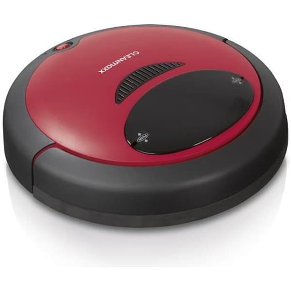 CleanMaxx robotdammsugare - CLEAN-MAXX - 2-i-1 rengöringsmedel - Röd - Torr, våt - Uppladdningsbara batterier
