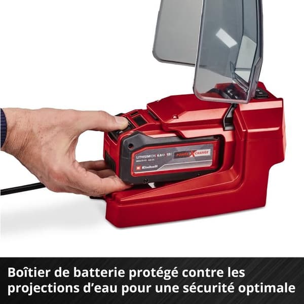 Einhell Pump för avlopp av smutsigt vatten utan sladd GE-DP 18/25 LL Li-Solo Power X-Change (18V) Levereras utan batteri eller laddare