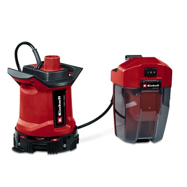 Einhell Pump för avlopp av smutsigt vatten utan sladd GE-DP 18/25 LL Li-Solo Power X-Change (18V) Levereras utan batteri eller laddare