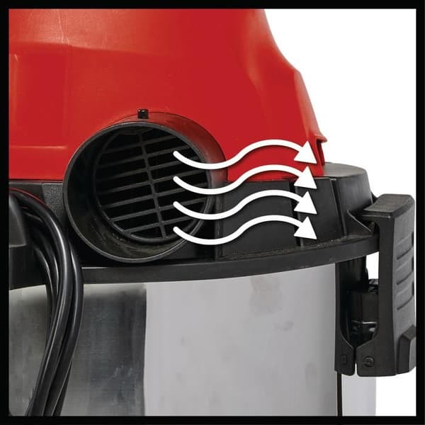 Einhell Dammsugare för vatten och damm TC-VC 1930 S (1500 W, 30L tank, Levereras med tillbehör)