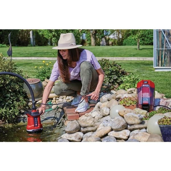 Einhell Pump för smutsigt vatten utan sladd GE-DP 18/25 Li-Solo Power X-Change (18V) Levereras utan batteri eller laddare