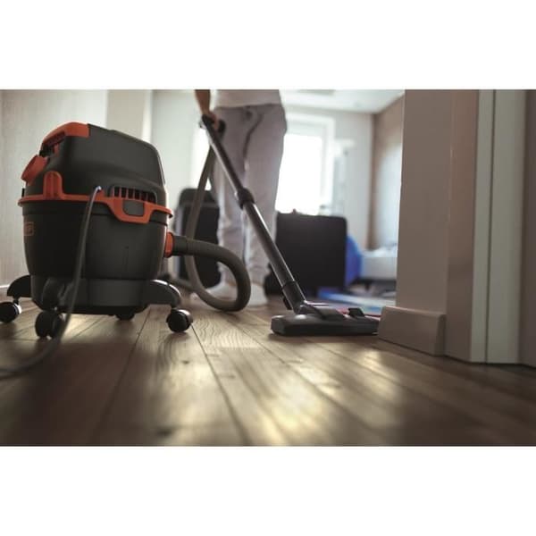 BLACK &amp; DECKER byggdammsugare - 1200 W - 15L - vatten och damm
