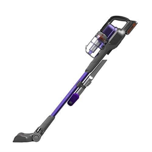 Trådlös Städsug BLACK+DECKER BDPSE1815P-QW - 18V - 1,5Ah - 2 Hastigheter - 46 min Autonomi - Lila