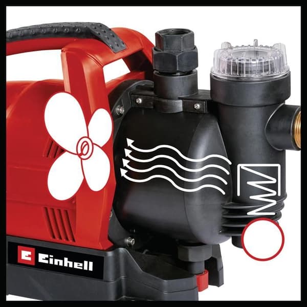 Automatisk klarvattenpump - EINHELL - GC-AW 6333 - 630W - Maxflöde 3300 l/h