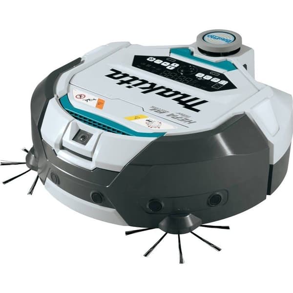 Robotdammsugare - Makita - DRC300Z - 18Vx2 LXT - HEPA-filter - LiDAR-navigation - 600 m²