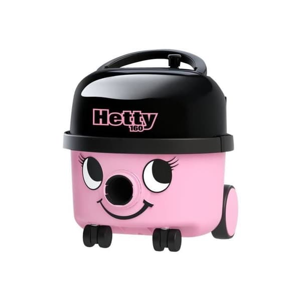 Numatic Hetty Compact HET 160-11 påse dammsugare - 620 Watt - klassisk rosa