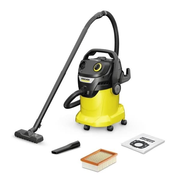 Vatten- och dammsugare KARCHER WD 5 S V-25/5/22 - Inoxkärl 25 L - 1100W (Blåsfunktion)