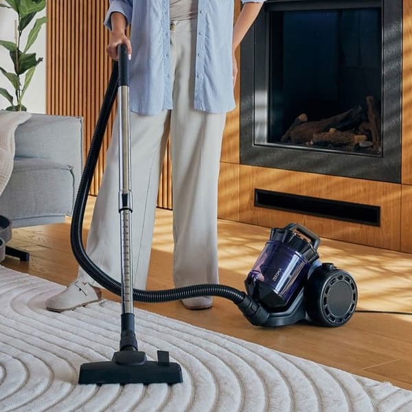 Säcklös golvdammsugare - ZEEGMA - Utan Bas - 899 W - 2,5L - Tyst 78dB