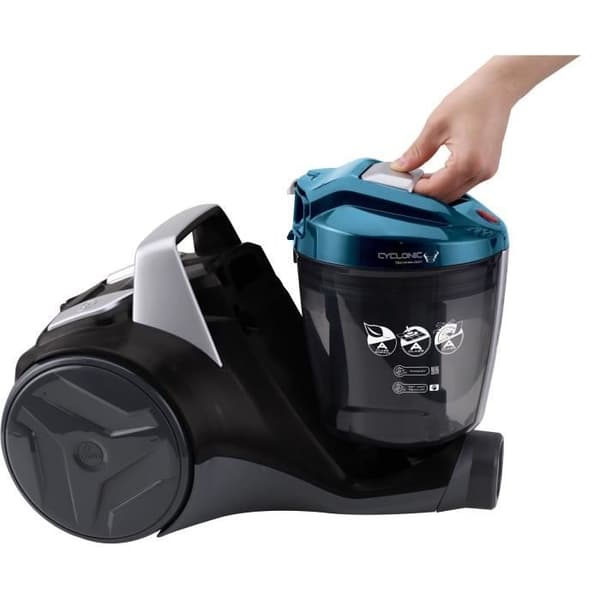 HOOVER BR71_BR30 Påslös burkdammsugare Högpresterande Cyclonic Technology 700 W Borste Husdjurshår & Parkett 2,3L