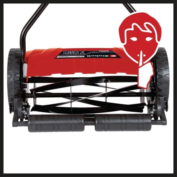 Einhell Manuell gräsklippare GC-HM 38 S-F (upp till 250 m², klipphöjd inställning på 4 nivåer från 13 till 38 mm)