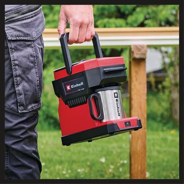 Einhell Trådlös kaffemaskin TE-CF 18 Li-Solo Power X-Change (18V) Levereras utan batteri eller laddare