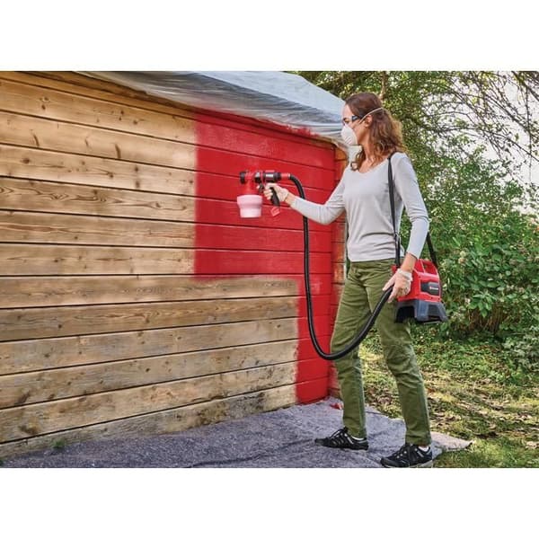 Einhell Trådlös färgspruta TE-SY 18/90 Li-Solo Power X-Change (18V) Levereras utan batteri eller laddare