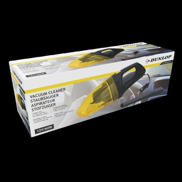 Handdammsugare Dunlop - 141114 - Handdammsugare ASPIRATOR FÖR BIL 12V 60W