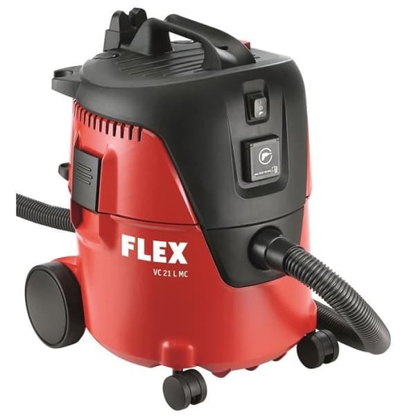 Flex Safety dammsugare med manuell filterrengöring, 20 l, klass L, VC21L MC + Non-woven dammsugarpåsar - 409979