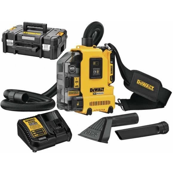 DEWALT XR 18V 2Ah Li-Ion Borstlös bärbar dammsugare med TSTAK-låda