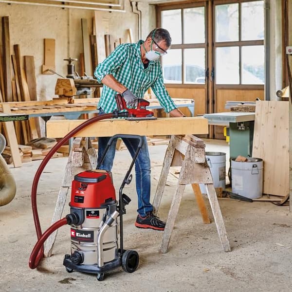 Einhell Professional Dammsugare för vatten och damm TP-VC 36/30 S Auto-Solo Power X-Change (36V) Levereras utan batteri eller laddare