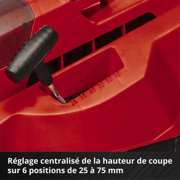 Einhell Professional Gräsklippare utan sladd RASARRO 36/38 Power X-Change (36V, 450 m²) Levereras med 2 Batterier 4,0Ah och Laddare