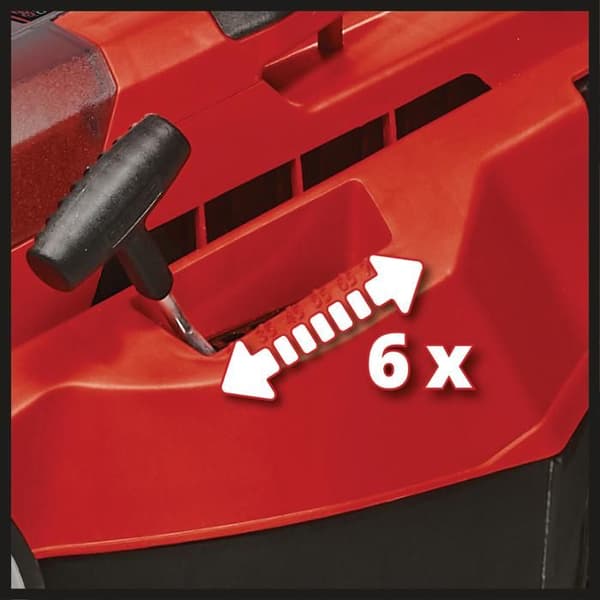Einhell Professional Gräsklippare utan sladd RASARRO 36/38 Power X-Change (36V, 450 m²) Levereras med 2 Batterier 4,0Ah och Laddare