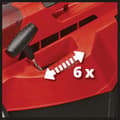 Miniatyrbild 5 av 5: Einhell Professional Gräsklippare utan sladd RASARRO 36/38 Power X-Change (36V, 450 m²) Levereras med 2 Batterier 4,0Ah och Laddare