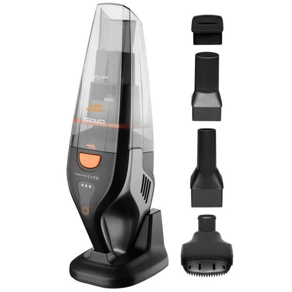 Wet &amp; Dry Riser 11.1V Handdammsugare för husdjur Svart