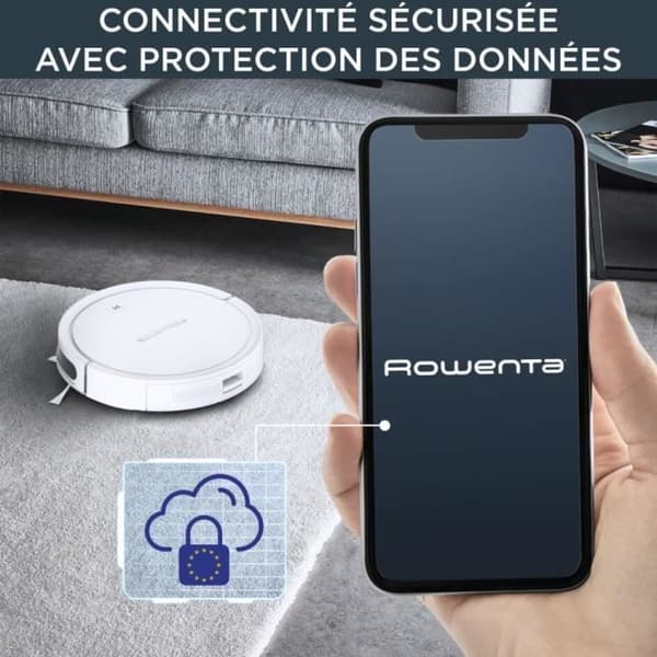 ROWENTA X-Plorer Serie 50 Robotdammsugare, Metodisk navigering, Dammsugar och tvättar golv, Djur- och allergikit, Ansluten