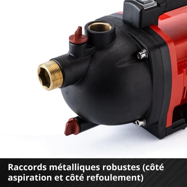 Einhell Trådlös vattenpump AQUINNA 36/30 - Solo Power X-Change (36V) Levereras utan batteri eller laddare
