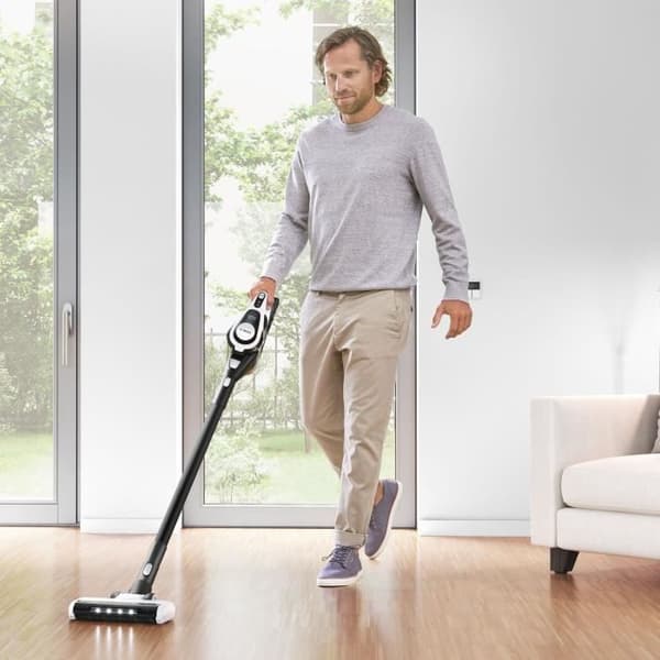 BOSCH BBS8214 Unlimited Series 8 Sladdlös multifunktions kvastdammsugare - Lång batteritid - 3 hastigheter - Ultraladdare