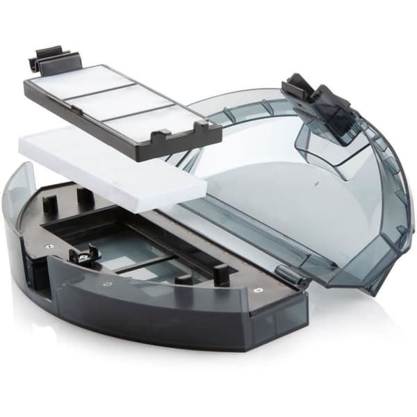 DOMO DO7293S - Robotdammsugare - Autonomi 120min - Dammtank 550ml - 48 sensorer - 65dB - Svart