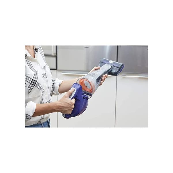 Black & Decker DVB315JP-QW, sladdlös handdammsugare-12V-Special djurhår, koboltblå, 24 W, 400 milliliter