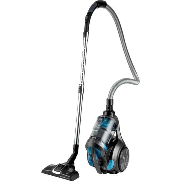 Säcklös släpvagnsdammsugare - SENCOR SVC 1086TQ - 700 W - 78 dB - 3,5 L - Svart / Blå