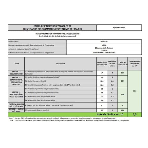 Säckdammsugare - Nilfisk - One WB10P05A-HB15 - Påse - Vit - 2 Liter